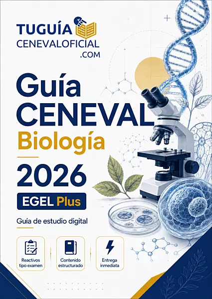 Guía CENEVAL Biología 2026