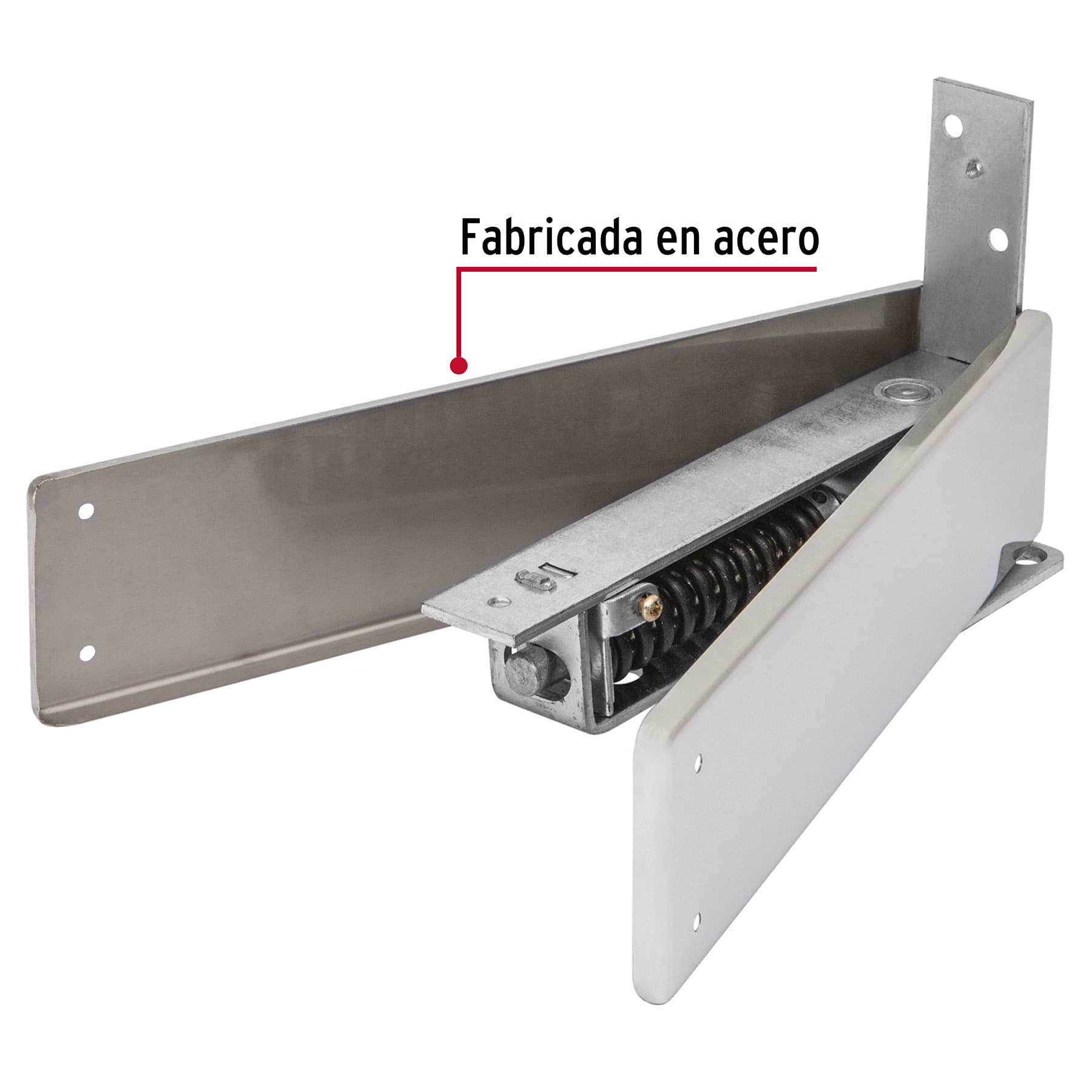 Bisagra de piso, acero cromado - BIP-153 / 43181