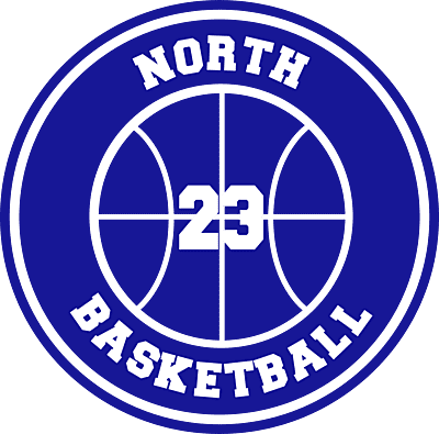 Personalized Vinyl Basketball Circle Sports Decals – Custom Team & Player Stickers
