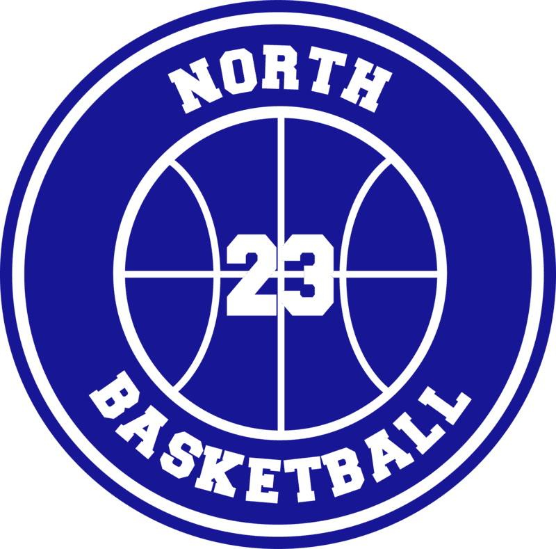 Personalized Vinyl Basketball Circle Sports Decals – Custom Team & Player Stickers