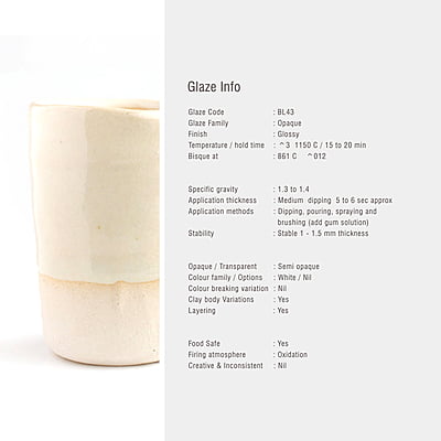 Sara Low Fire Off White BL43 Sara Low Fire Off White BL43