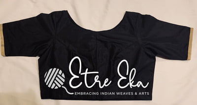 Saree Blouse. Simple and Elegant Silk Blouse 