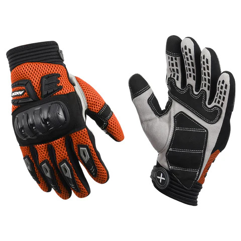 AXOR GLOVES AIR STREAM BLACK ORANGE L