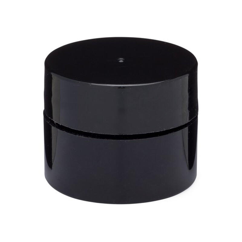 5ML Black Plastic Top UV Black Glass Jar(Child Proof)