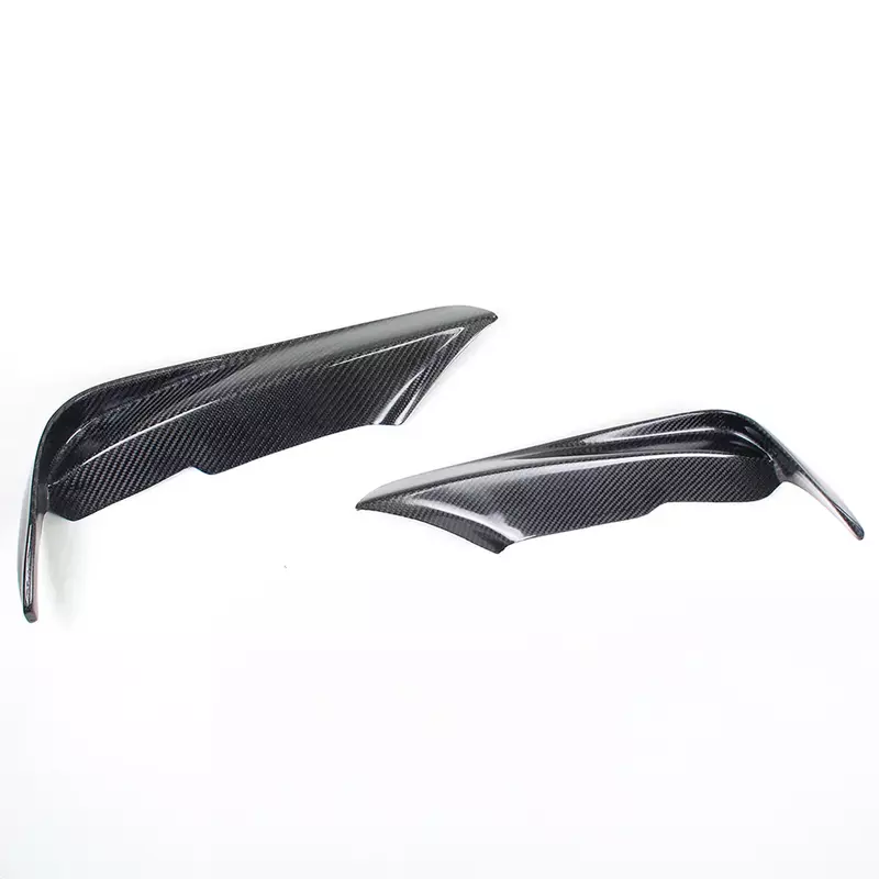 BMW F30 3 Series M Sport Carbon Fiber Front Bumper Canards (2012–2018)