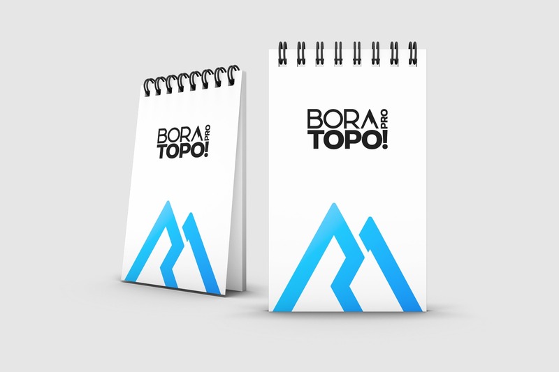 BLOCO DE ANOTACAO - BORA PRO TOPO '