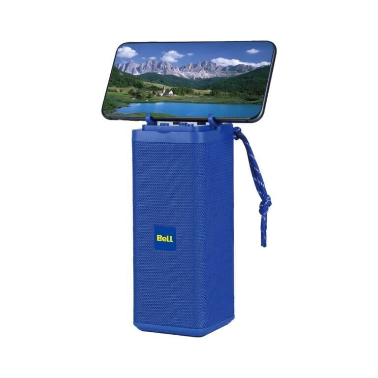 RECHARGEABLE BLUETOOTH SPEAKER FM RADIO MUSIC BOX WITH PHONE HOLDER