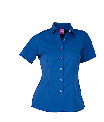 T2111 CAMISA DE GABARDINA DAMA MC BIBO 