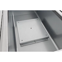 Baño María gas de 3 insertos entrepaño