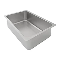 Baño María gas de 3 insertos entrepaño