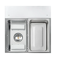 Baño maría a gas 2 insertos entrepaño BMG-2-LP-EG