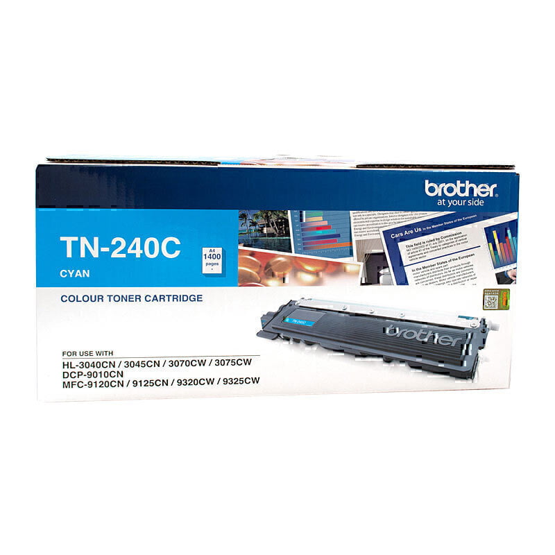Brother TN240 Cyan Premium Original Toner Cartridge Brother TN240 Cyan Premium Original Toner Cartridge