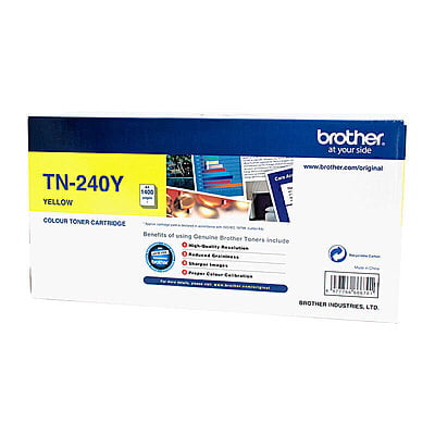 Brother TN240 Yellow Premium Original Toner Cartridge