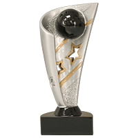 Banner Resin Trophy-Bowling-7in.