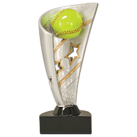 Banner Resin Trophy-Softball-7in.