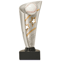 Banner Resin Trophy-Baseball-8.5in.