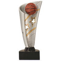 Banner Resin Trophy-Basketball-8.5in.