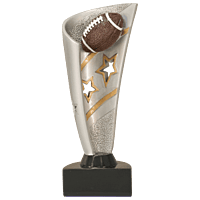 Banner Resin Trophy-Football-8.5in.
