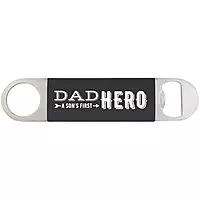 Stainless Steel Laserable Silicone Bottle Opener
