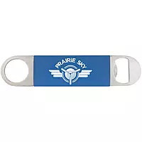 Stainless Steel Laserable Silicone Bottle Opener