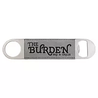 Stainless Steel Leatherette Bottle Openers