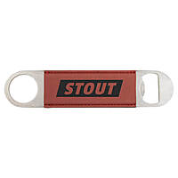 Stainless Steel Leatherette Bottle Openers