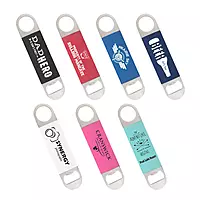 Stainless Steel Laserable Silicone Bottle Opener