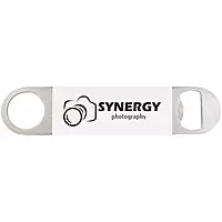 Stainless Steel Laserable Silicone Bottle Opener