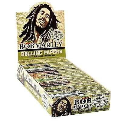 BOB MARLEY PAPERS ORGANIC HEMP 1 1/4 (25 BOOKLET)