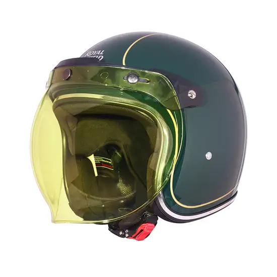 ROYAL ENFIELD BOBBER CELL OPEN FACE HELMET OLIVE L ROYAL ENFIELD BOBBER CELL OPEN FACE HELMET OLIVE L