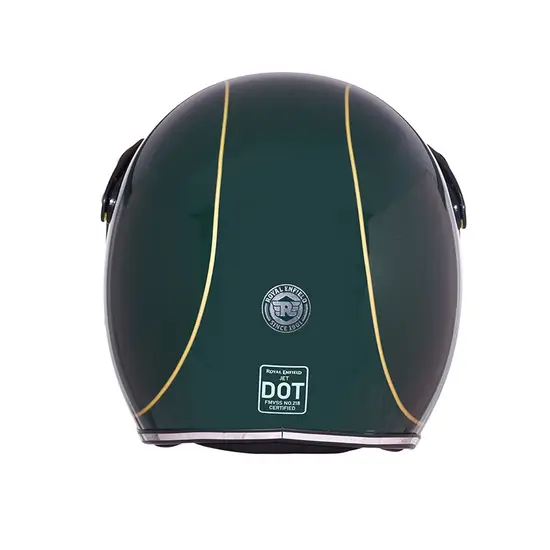 ROYAL ENFIELD BOBBER CELL OPEN FACE HELMET OLIVE L ROYAL ENFIELD BOBBER CELL OPEN FACE HELMET OLIVE L