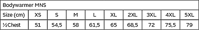 Bodywarmer MNS