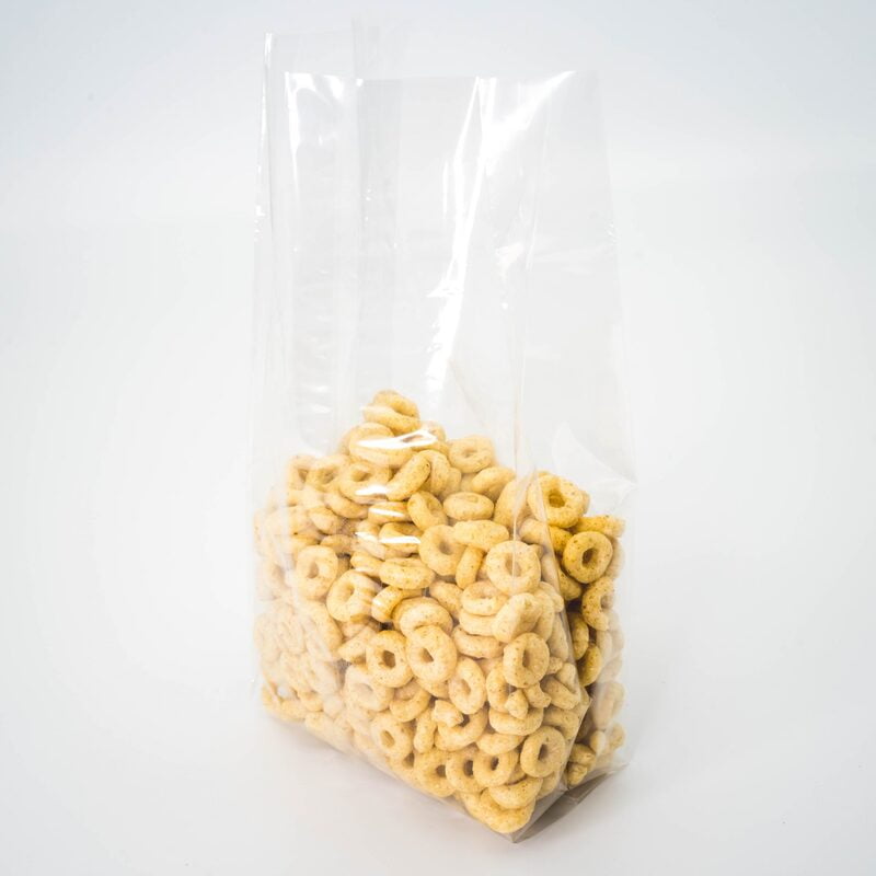 8 X 4 X 12" bolsas de polietileno con fuelle 1000 pcs