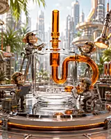GRAV COFFE MUG GRAN CLEAR AMBER