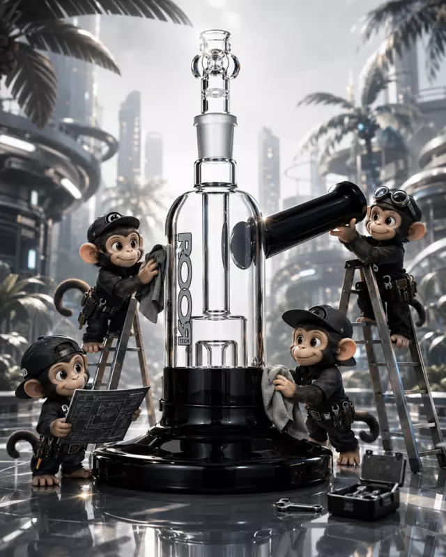 BONG ROOR TECH BB - 17PM BLK