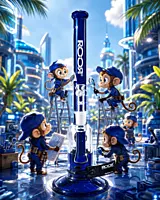 BONG ROOR TECH SLUGGER FIXER AZUL P