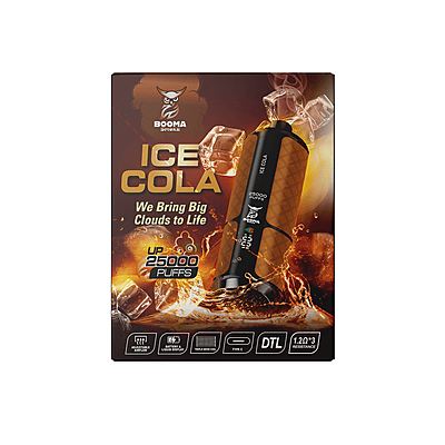 BOOMA VAPE 25K- ICE COLA