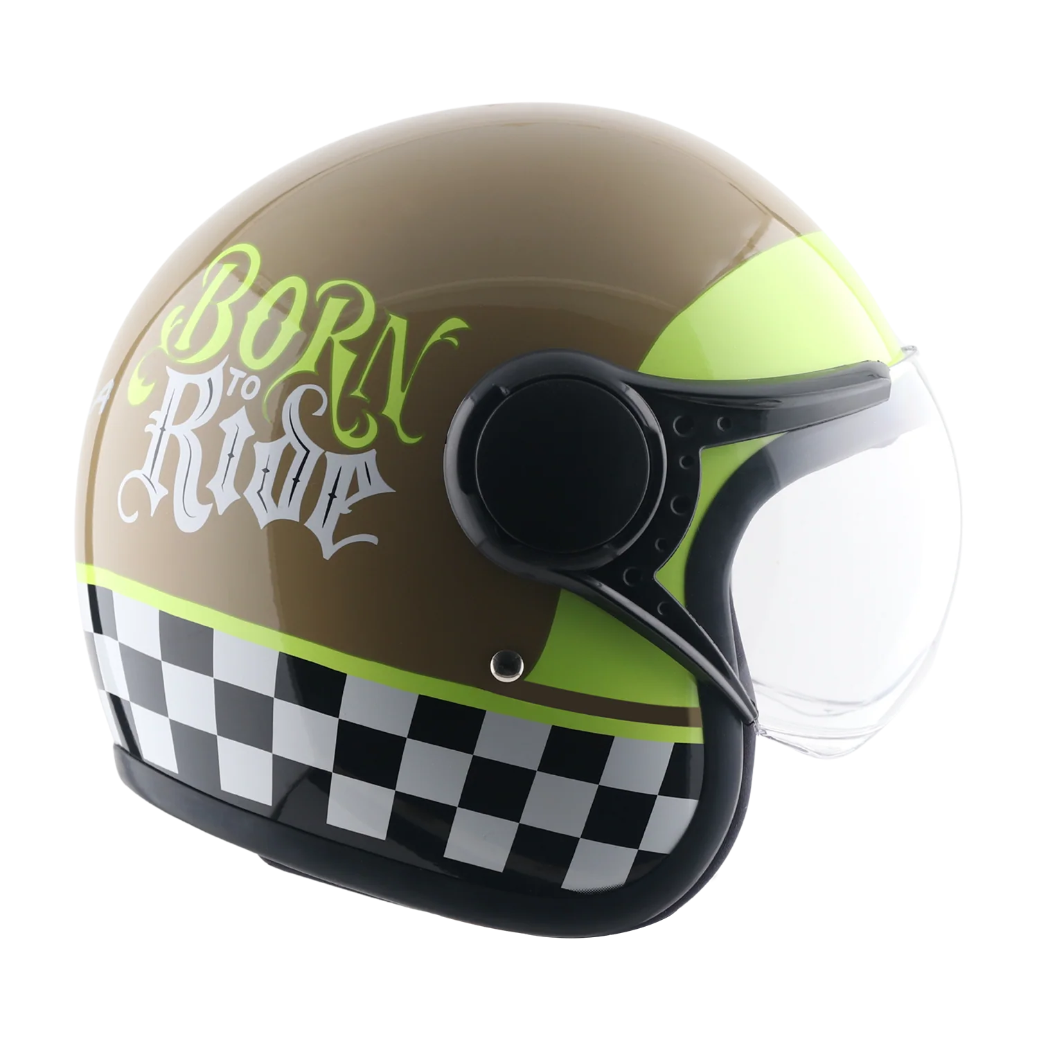 VEGA JET W/VISOR BORN TO RIDE DESERT STORM NEON YELLOW C/V (L) VEGA JET W/VISOR BORN TO RIDE DESERT STORM NEON YELLOW C/V (L)