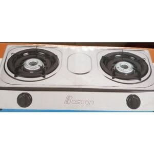 BOSCON STAINLESS TOP 2 BURNERS GAS COOKER STOVE
