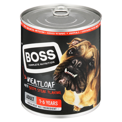 BOSS ADULT MEATLOAF STEAK