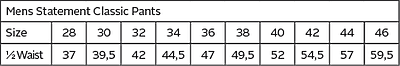 Statement Classic Pants Mens