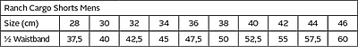 Ranch Cargo Shorts Mens
