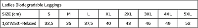 Ladies Biodegradable Leggings