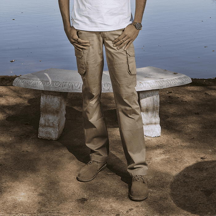 Heritage Cargo Trousers Mens