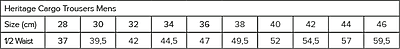 Heritage Cargo Trousers Mens