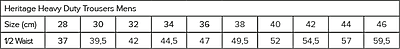 Heritage Heavy Duty Trousers Mens