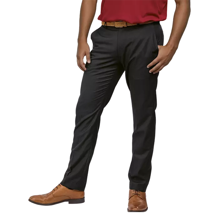 Slim Fit Flat Front Pants Mens