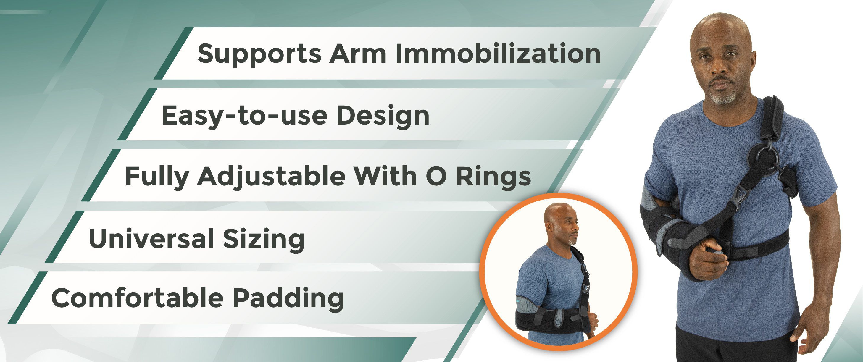 Universal O-Ring Arm Sling HCPCs L3670