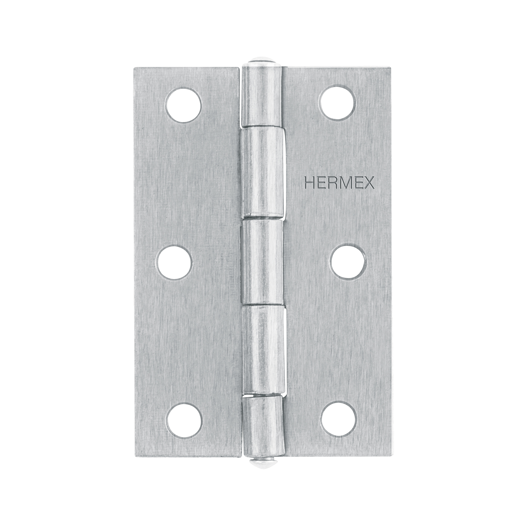 Bisagra rectangular 3', acero pulido - BR-300 / 43189