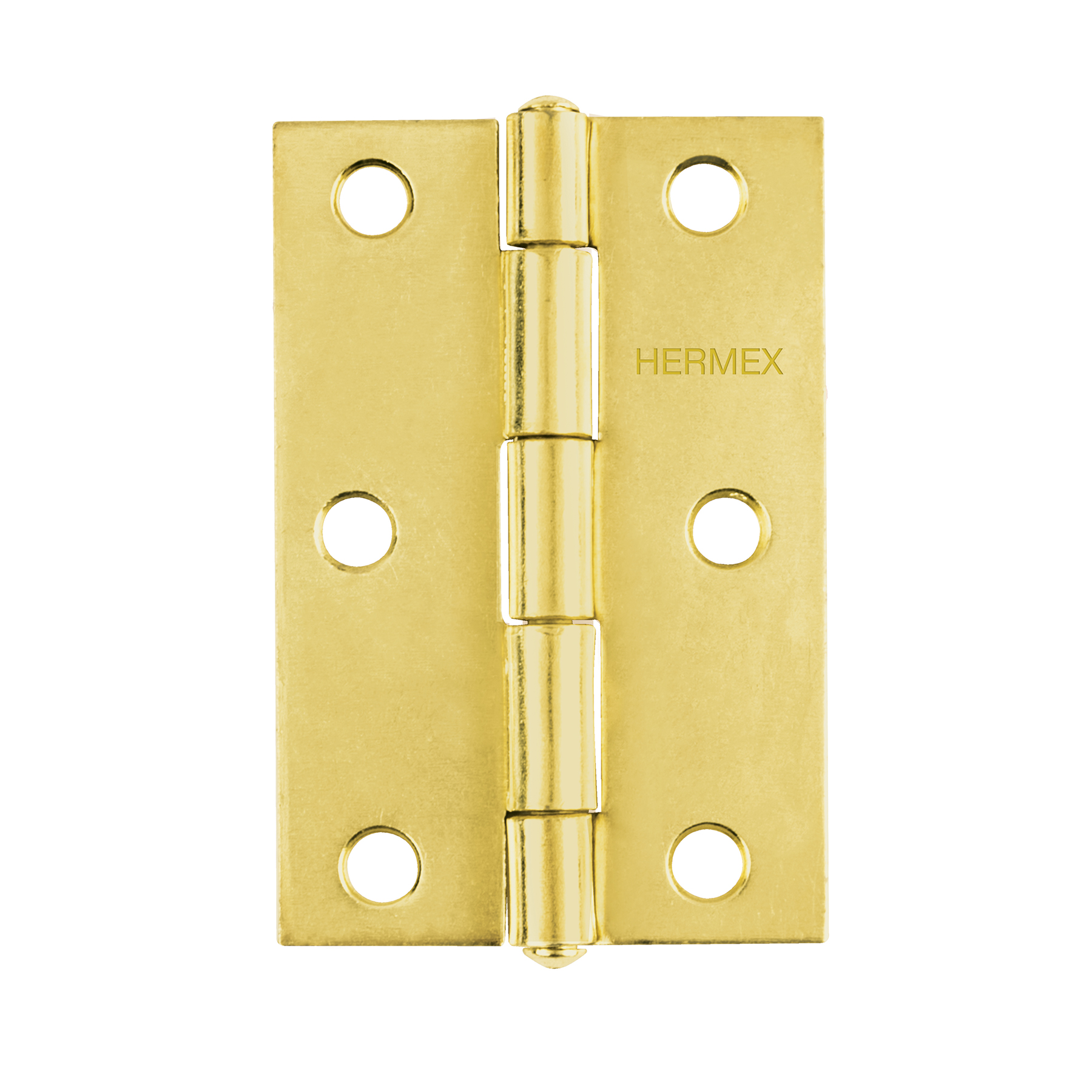 Bisagra rectangular 3', acero latonado - BR-301 / 43196